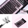 Large Capacity Single Tuft Hair Segmented False Eyelashes Natural Thick Eyelashes