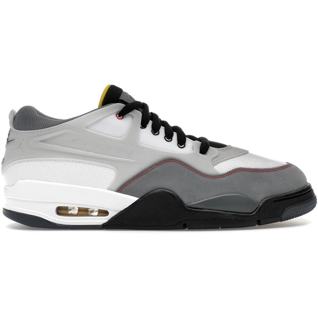 

Кроссовки Jordan 4 RM Премиум Белый Черный Дымчато-серый Огненно-красный(IB8052-100) 42.5