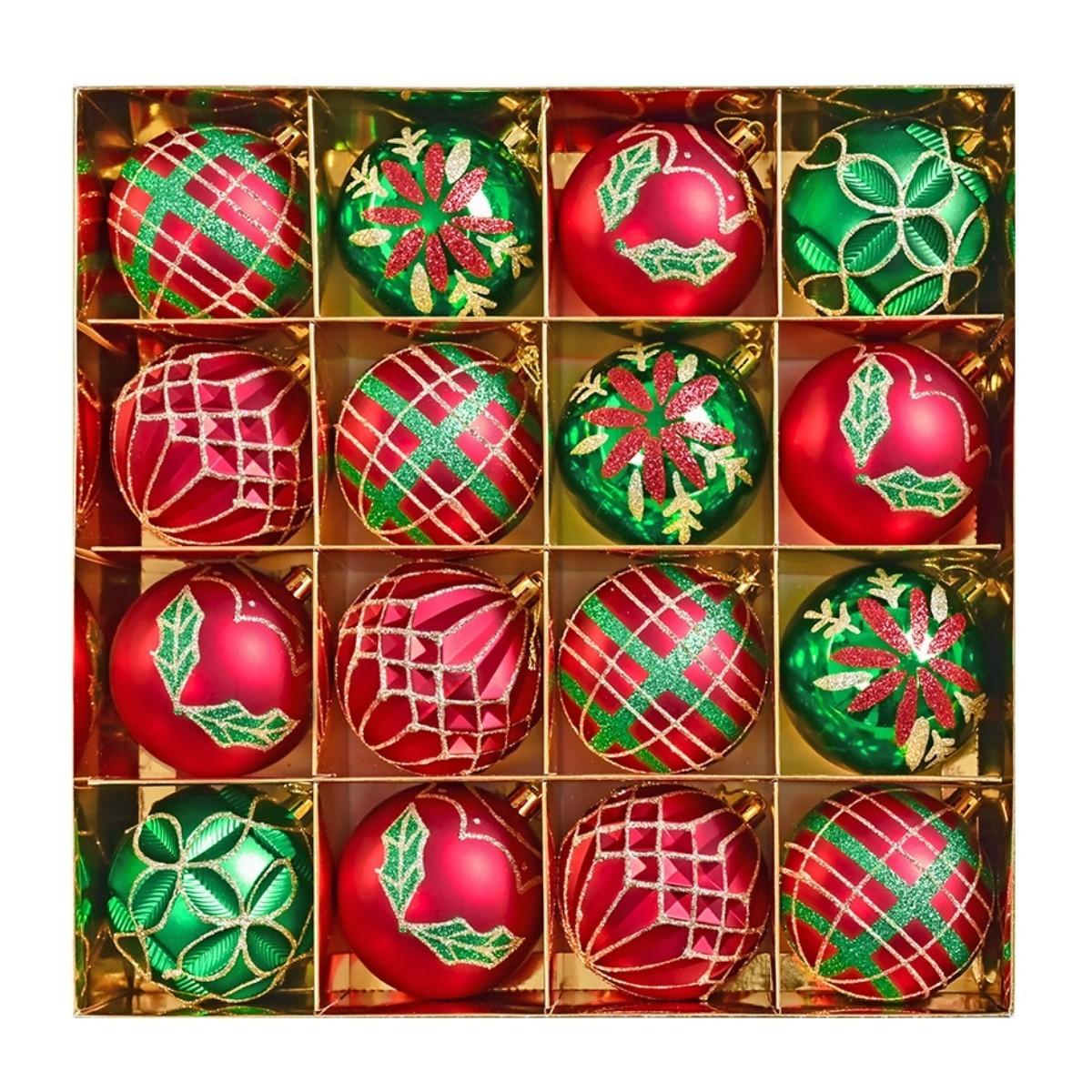 

8cm Diameter Balls Christmas Ball Ornaments Xmas Tree Decorations