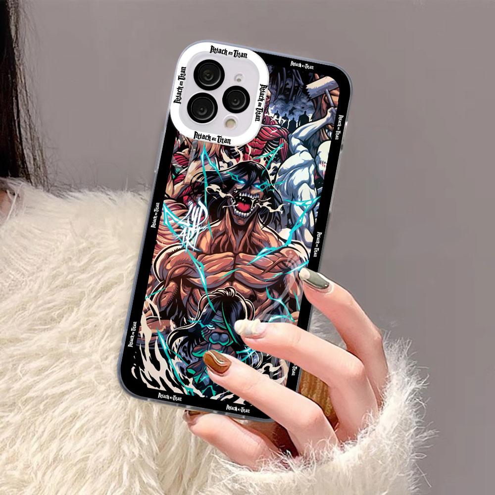 A-Attack On Titan Allen Clear Phone Case For VIVO S1 V20 V21 V21E V23 V23E V25 V27 V27E V29E V30E V30 V40 V50 V60 Case Cover