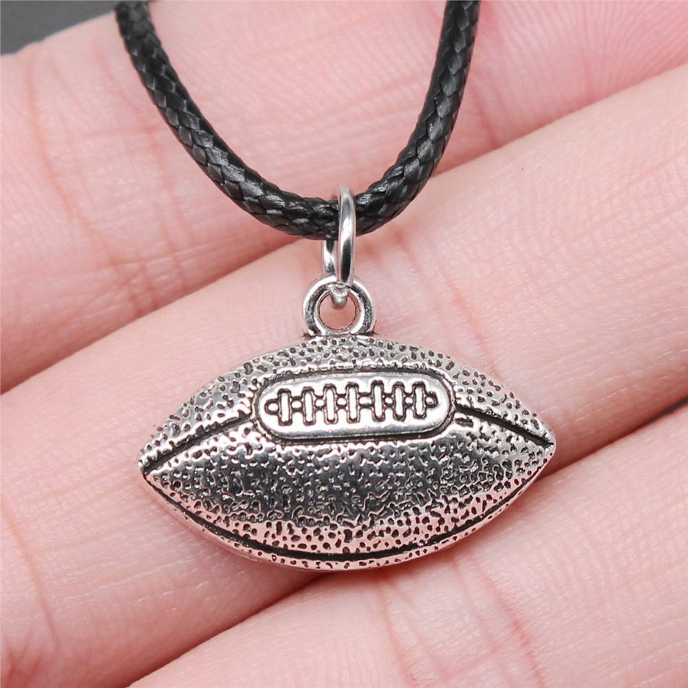 Sports Travel Adventure Themed Pendant Antique Bronze Silver Metal Mom Collar Necklace Hot Sale