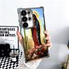 Virgen Mary Virgin De Guadalupe Plating Phone Case For Samsung Galaxy S24 S25 FE S26 Edge S23 Ultra S22 S21 Plus S20 Anti-Fall A