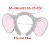Soft Elephant Plush Headband for Children Fashion Hairpieces Ornament for Makeup Application and Skin Care Routines