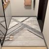 Modern Entryway Minimalist Doormat With Polyester Fiber For Home Decor Entrance