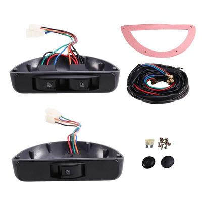 AA92-12V Car Universal Power Window Switch Kit Power Window Glass Lifter Switch