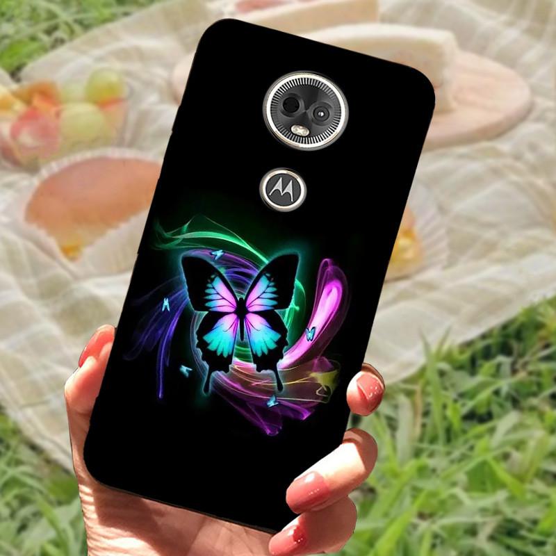 Etui Silikonowe Miękkie Odporne na Wstrząsy TPU Tylna Pokrywa dla Motorola Moto E5 / E5 Play EU / E5Plus / E5 Plus Capa E5Play E 5 Marmur