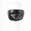 PU Leather Blindfold Eye Mask for BDSM Bondage Slave Sensory Deprivation Adult Sex Toys for Women Men Couples Role Play Games