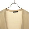 Rene Basic Made In Japan Long Sleeve Long Knit Cardigan 36 Beige Frill Women Used