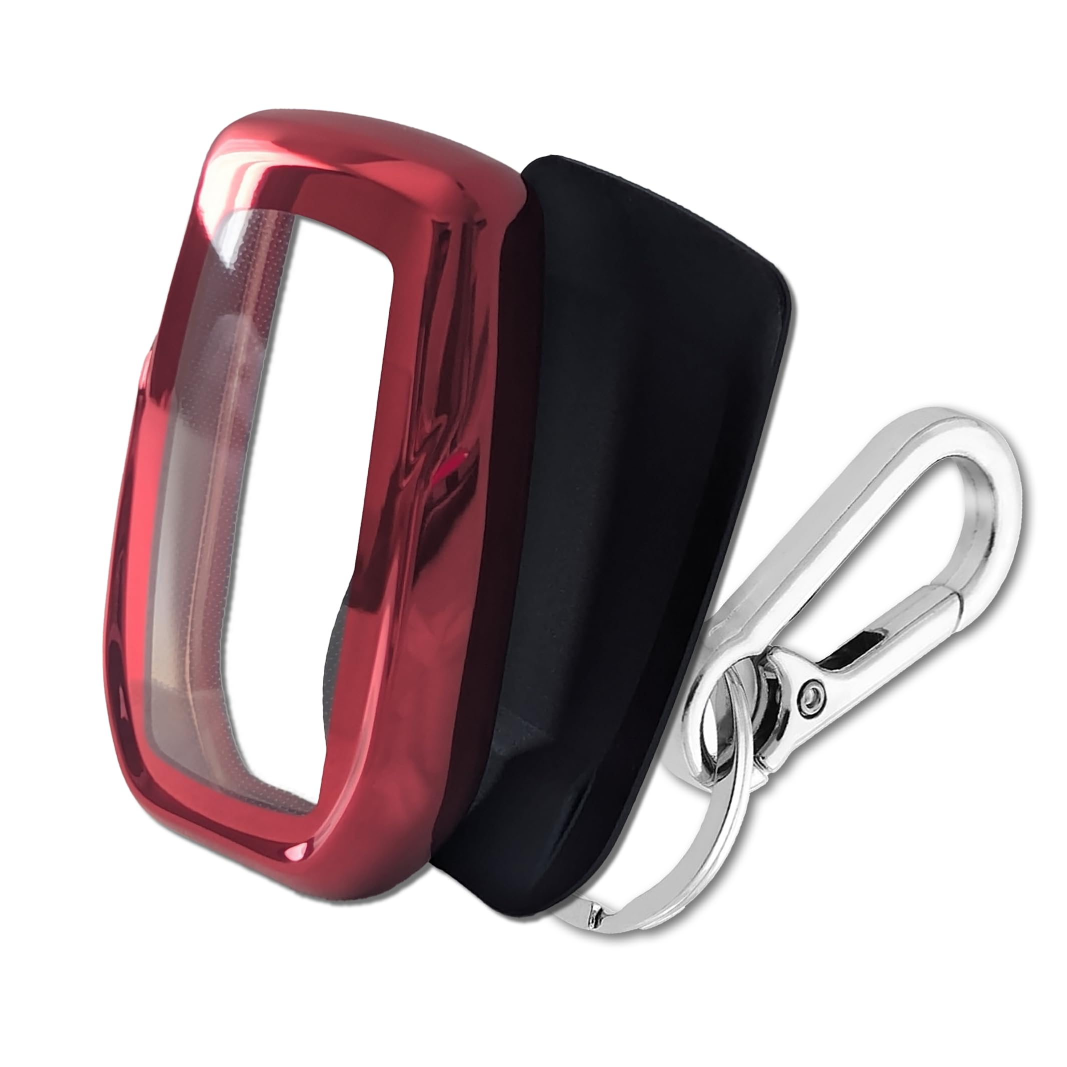 

Toyota Compatible Key Case Key Cover Smart Key Shockproof Dustproof Lightweight Compatible Car Models красный