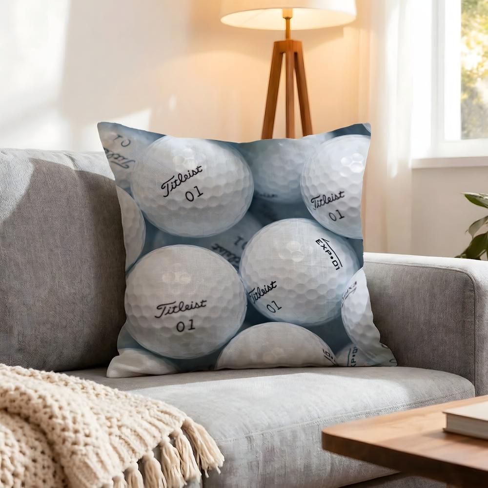 Brand Titleist Cushion Cover 1Pcs Decorative Covers Soft Cushion Case For Sofa Couch Decor 40X40 45X45 Pillowcases
