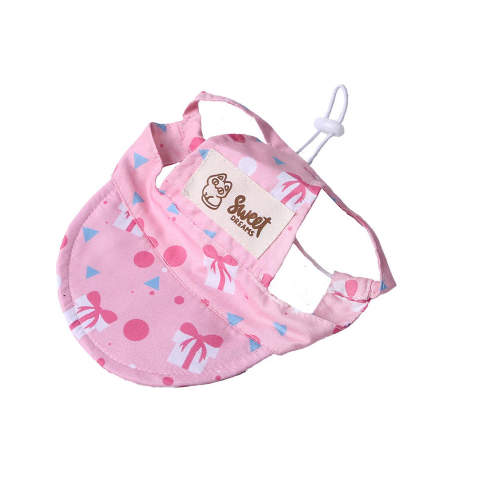 Leaky Ear Sun Protections Pet Sun Hat L светло-розовый