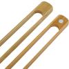 1/2 Stk. Magnetische Bambus Toasterzange Servierzange Toaster Brot Klemme Werkzeug Gebäckklemme Toasterzange Bambus Toasterzangen