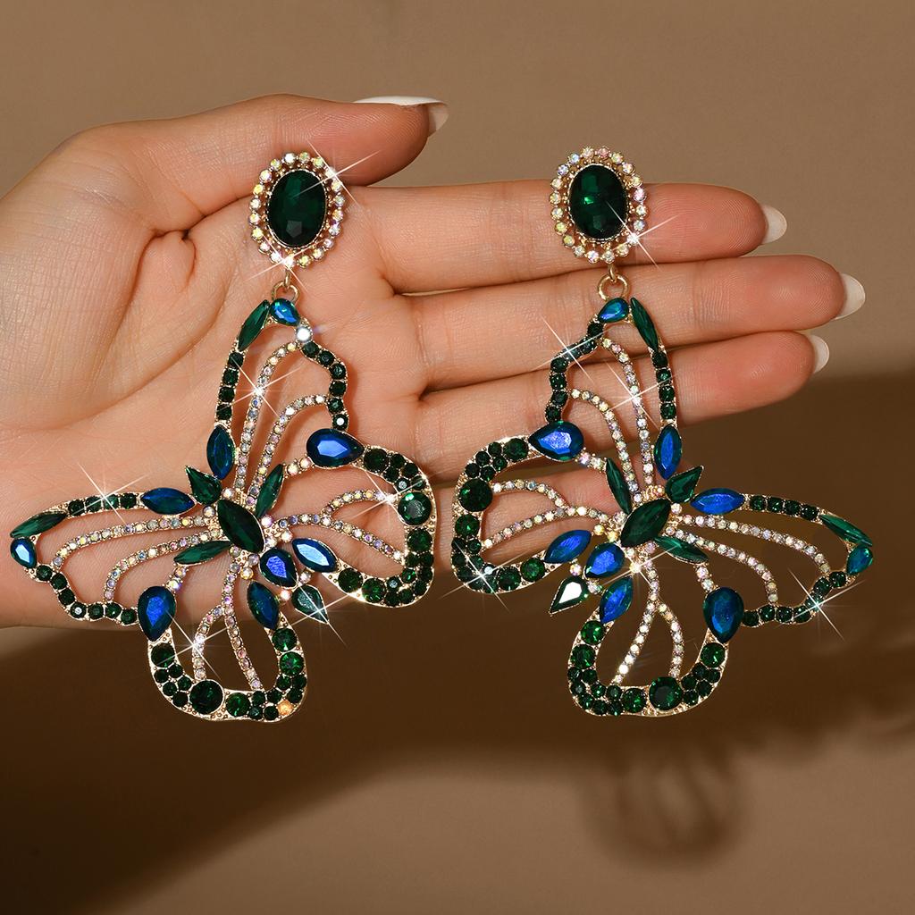 Ladies' Fashionable Butterfly Earrings and Jewelry Are Suitable for Dates, Parties, Festivals, and Gifts