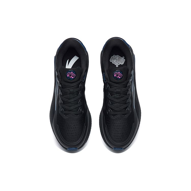 Anta Городские легкие кроссовки с низким верхом мужские кроссовки черные серые синие — фото 4