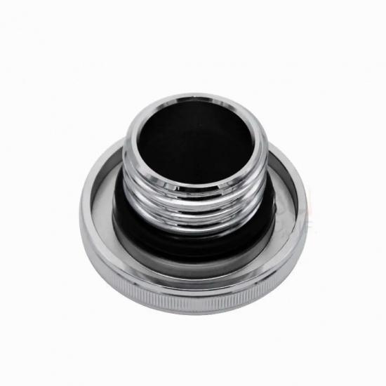 Tampa de gás de parafuso ventilado CNC Split para motocicleta, tampa do tanque de combustível para Harley XL 883 1200 Dyna FLST 1996- Road King 1994-UP