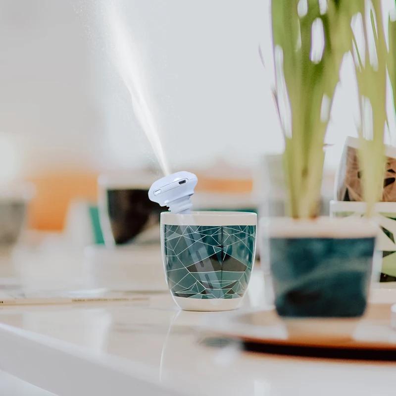 Mini Umbrella Shaped Humidifiers Portable Mineral Water Humidifier Electrical Practical Travel Desktop Air Humidification Stick