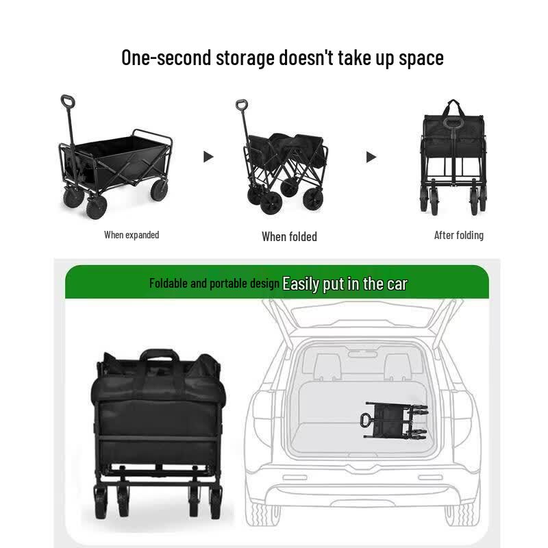 Lishi Outdoor Folding Camping Cart