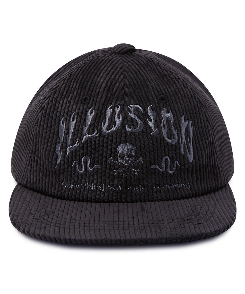 Sseleupe Illusion Corduroy Cap Black