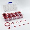 1/2 Set (Each Set Contains 351 Pieces) Silicone O-Ring Set In 10 Sizes, Oil-Resistant, Heat-Resistant, Suitable for Automotive Pipes, 