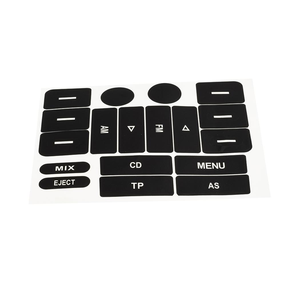 Radio Button Repair Sticker Sticker Button Repair Sticker Radio For Golf MK5