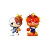Figurines - funko - my hero academia 2 - shoto todoroki et endeavor - vinyle - 2 pièces