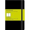 Large Format White Notebook Cover. Rigid Black