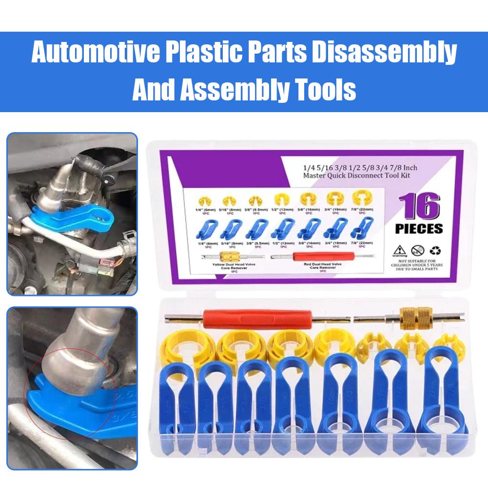 Auto Air-conditioning Pipe Quick Removal Tool Quick Disconnector For Audio Interior, Bumper, And Dashboard Car Repair Kit S6A1