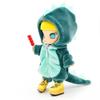 rakulifey OB11 Size Costume, Cute Animal Overalls, Obitsu 11 Clothes, Obitsu 11cm Doll Dinosaur Clothes, 4 Colors, Gift (Dark Green)