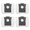 For Cecotec For Conga X70 Robot Vacuum, 4 Mop Pads And 6 Dust Bags Kit, Microfiber Cleaning Cloths With Clog-Free Bags