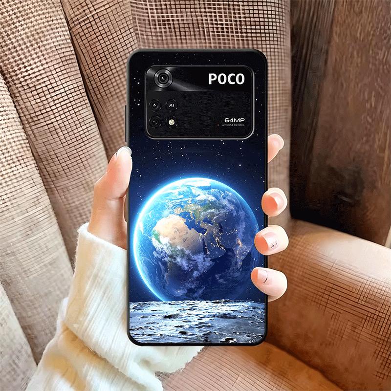 Earth Stars Space Universe Soft Phone Case for Xiaomi Poco X5 X6 X7 X8 Pro Max X3 F7 F8 Ultra M8 M7 M6 M5 Redmi 15 15C 14C 13C 1
