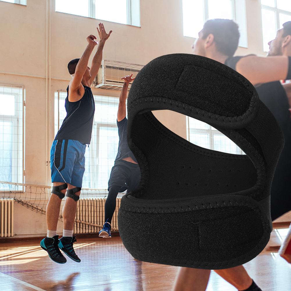 Sport Dual Patella Belt Man Kneecap Kneepad Protective Gear for Running Basketball