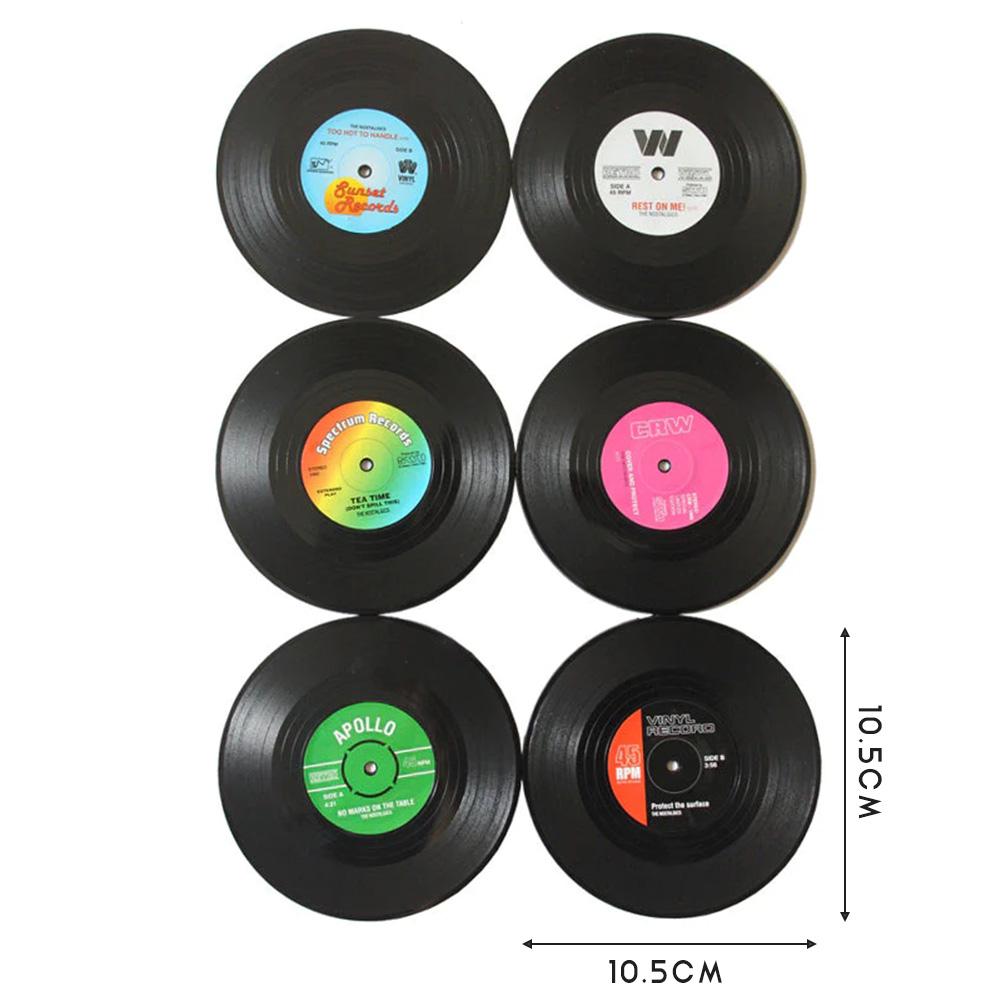 Sottobicchiere Universale in Vinile Resistente al Calore Antiscivolo Tazza Regalo di Compleanno