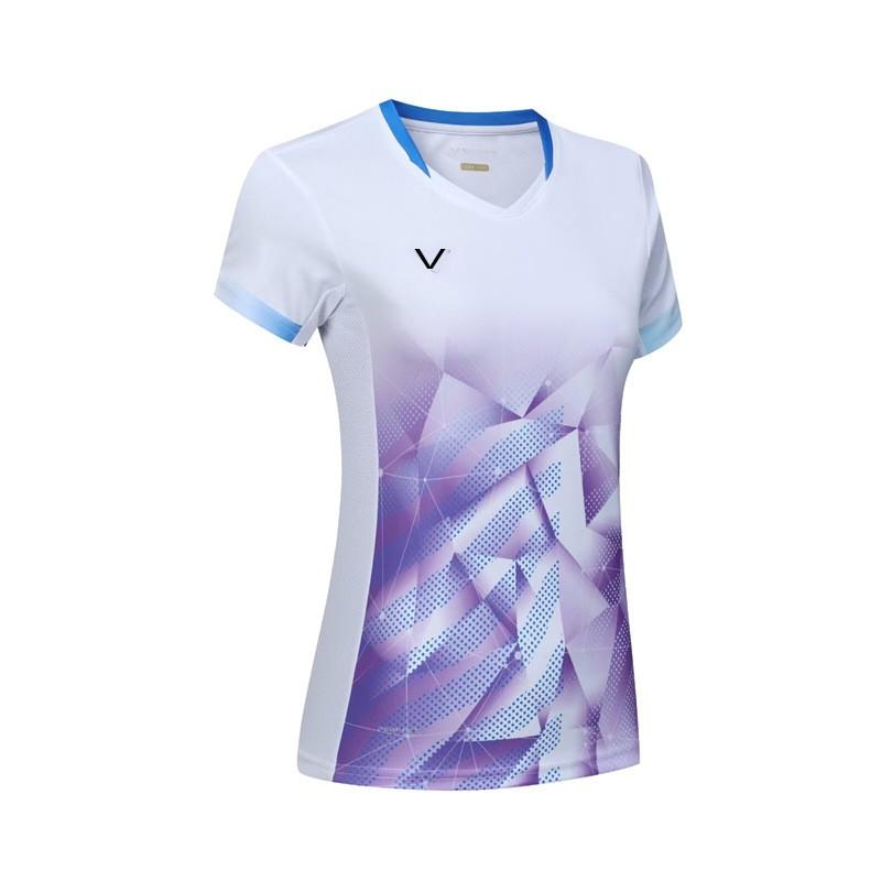 Unisex Badminton T-Shirt Kurzarm Sport T-Shirt Herren Damen Kinder Atmungsaktiv Training Wettkampfbekleidung