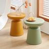 Household Plastic Circular Coffee Table Living Room Small-sized Side Table Balcony Modern and Minimalist Coffee Table