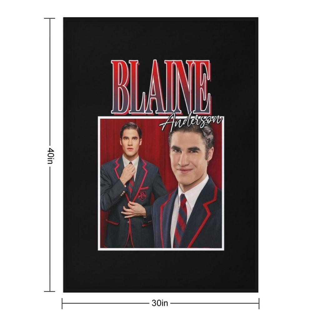 Day Gifts Darren Handsome Criss Male Singer Funny Graphic Gifts Throw Blanket Soft Plush Plaid Comforter Soft Quilt Blankets