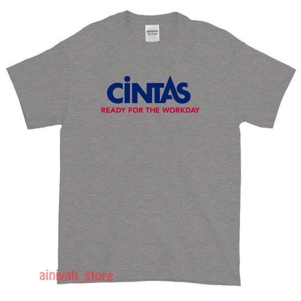 

New Cintas Corporation Nasdaq Company Logo Men s Funny T shirt USA Size S-XXL S