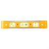 Plastic Lightweight Bubble Spirit Level Vial Triple Measure Ruler Tool Kit New