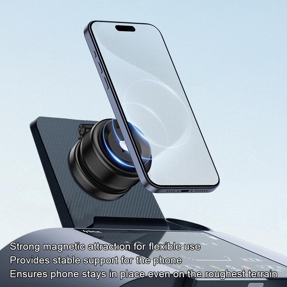 For Magsafe Car Magnetic Holder 360° Rotating Magnetic Car Stable Holder Electric Vacuum Swivel Stand for IPhone/Samsung/Xiaomi