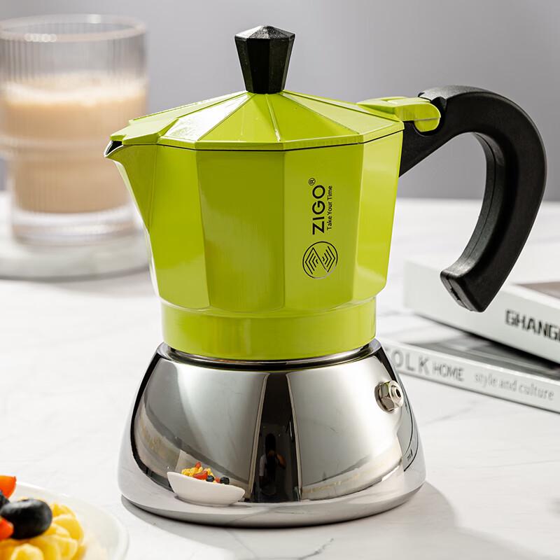 

Кофеварка мока из нержавеющей стали Zigo