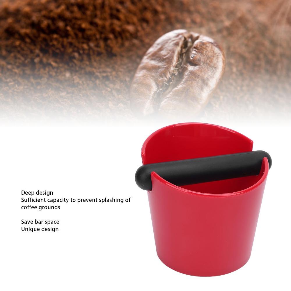 Removable Knock Bar Coffee Knock Box Splash Proof Espresso Knock Box For Cafe Bar