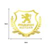 1Pcs Car Body 3D Stickers Wheat Ears Styling Emblem Auto Decoration For Peugeot 308 408 508 RCZ 208 3008 2008 206 207 108 406 407 408 206 207 306 307