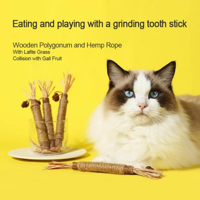 3 шт. игрушка для кошек Silvervine жевательная палочка для котят игрушка-лакомство с кошачьей мятой натуральный материал с кошачьей мятой для чистки зубов игрушка-палочка для кошачьего скрежета
