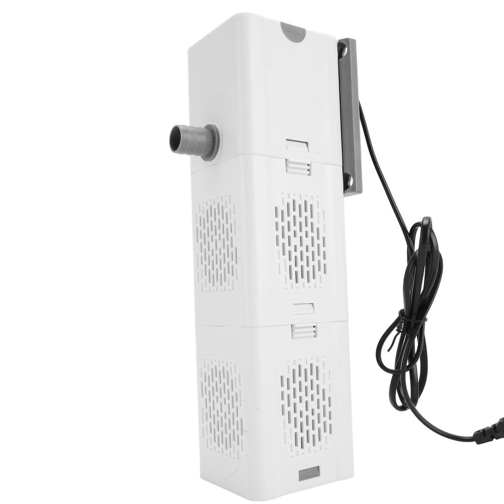 Regnfall Akvariefilter Nedsänkbar Filtrering Cirkulation Akvariefilterpump för Akvarium Om