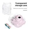 Mini Camera Case Transparent Cover Shell with Shoulder Strap Storage Box for Fujifilm Instax Mini 12 for Camera Instax Mini12