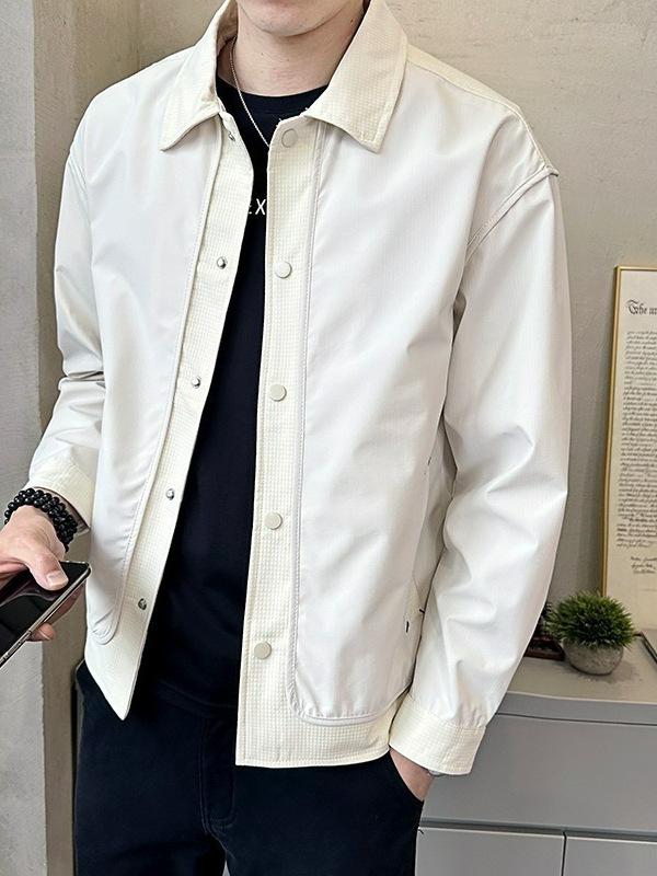 2025 New Trendy Men's Workwear Jacket, Spring/Autumn Style, High-End Streetwear, Casual Rascally Cool Jacket
