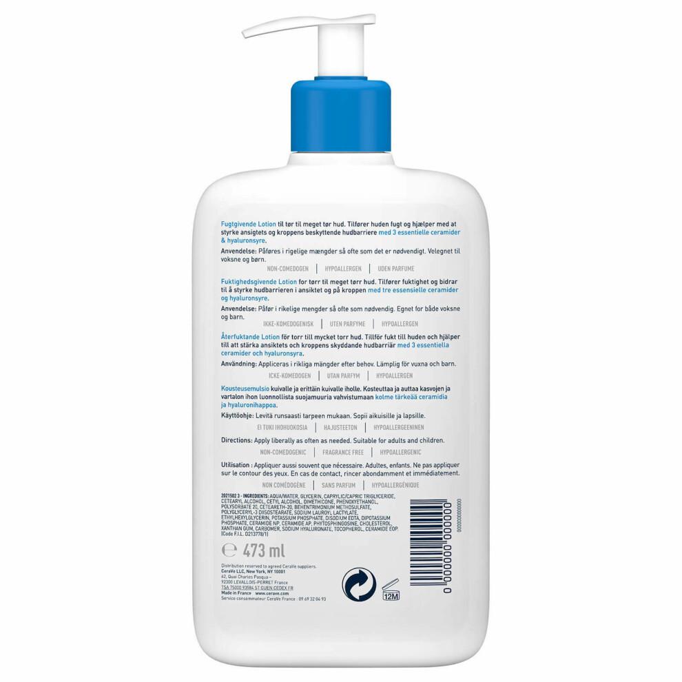 CeraVe MOISTURISING LOTION, 473ml
