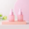1pc 20ml Essential Oil Bottle Glass Frosted Dropper Bottle Sample Bottle Aromatherapy Liquid Drop for Massage Perfume Bottles