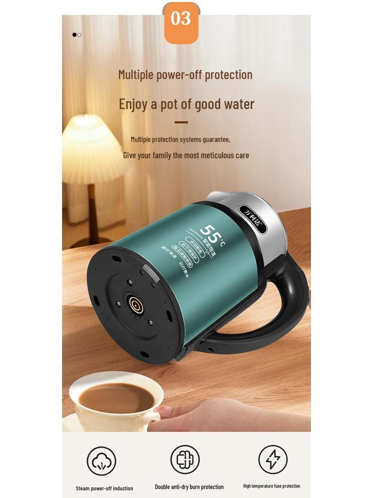 2026 Hydro-Electric 3L Super Capacity Tea Maker: Fast-Heating, Health Pot, Electric Kettle Gift