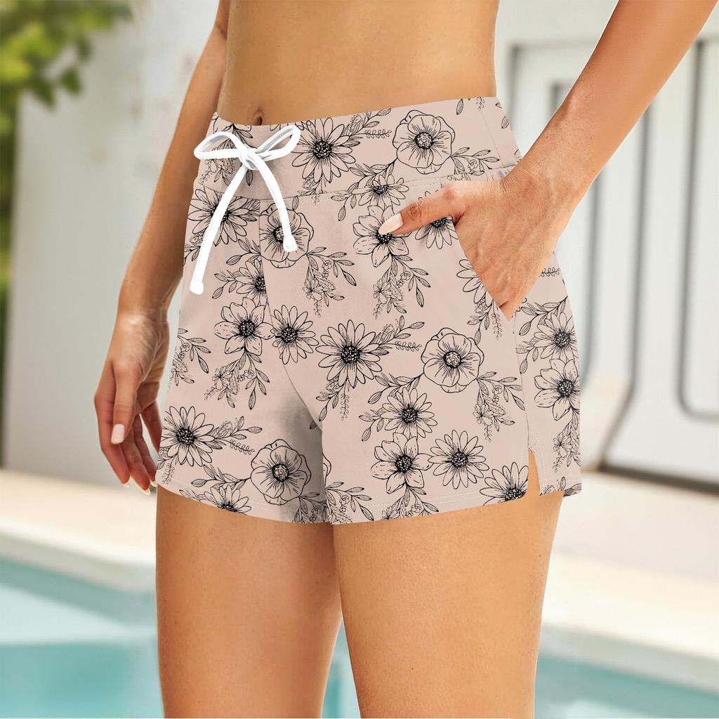 Womens Floral Tank Top And Shorts Set Sleeveless Ruched V Neck Casual Loose Fit Lightweight Summer Loungewear 2026