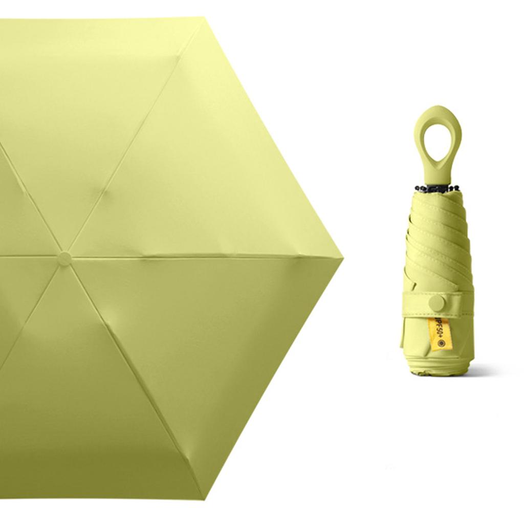 Lightweight Mini Folding Rain Umbrella Portable Travel Size Sun Umbrella for Outdoor Use UV Protections